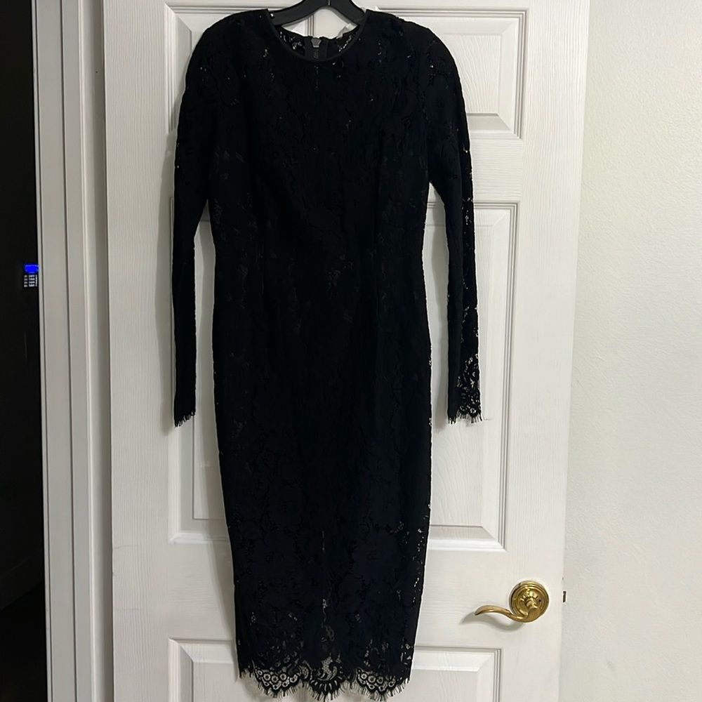 Veronica Beard Black Pencil Dress